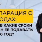 Кто обязан предоставлять декларацию о доходах?